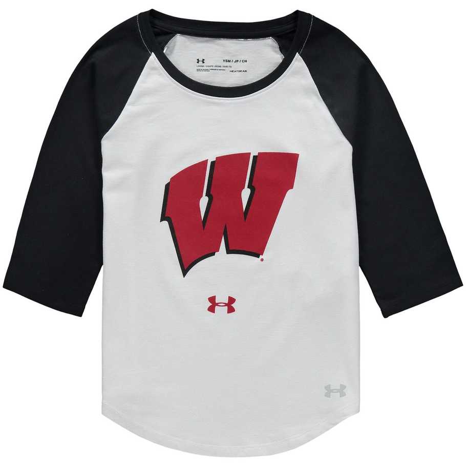 girls-youth-under-armour-white-wisconsin-badgers-baseball-34-sleeve-performance-t-shirt
