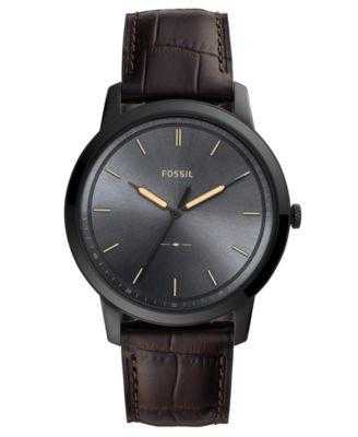 fossil-mens-minimalist-brown-leather-strap-watch-44mm