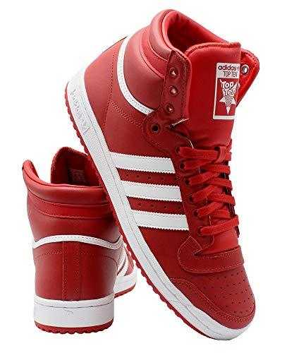adidas-mens-top-ten-sneaker-red-white